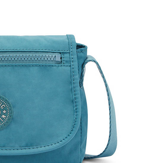 Kipling Sabian Crossbody Mini Tassen Turquoise | België 1873VR